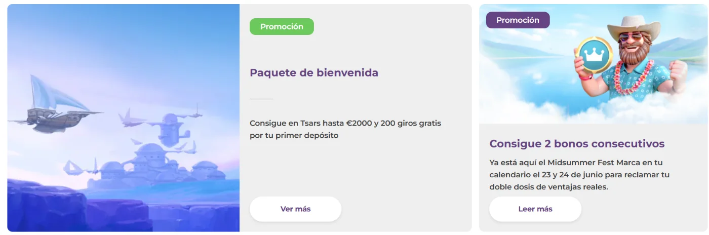 Tsars Casino Bono de Bienvenida Tsars Casino promoción del bono de bienvenida y ofertas especiales para nuevos jugadores